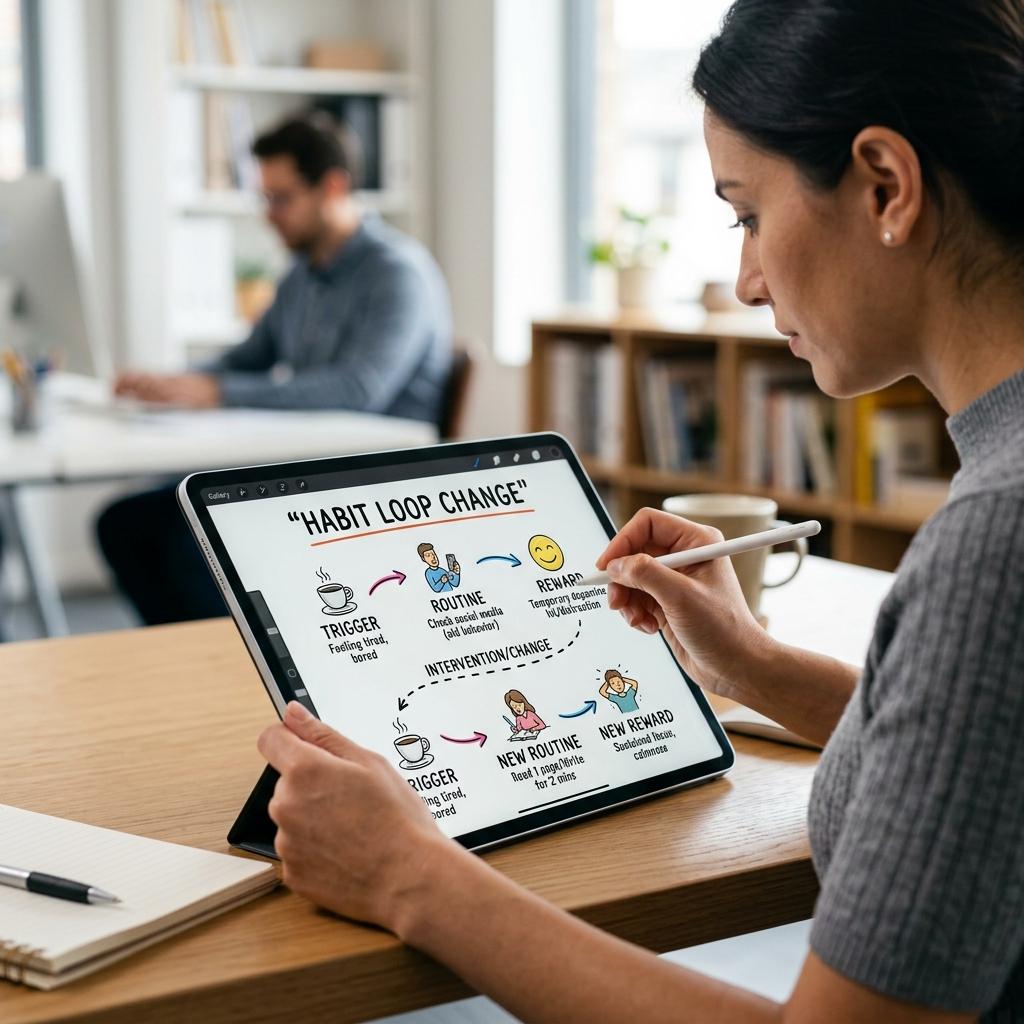 The habit loop: how it works and how to change it