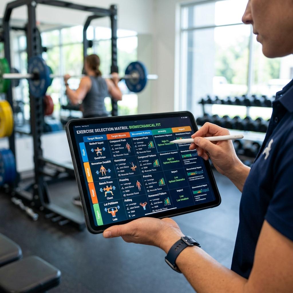 How to choose the exercises in your routine