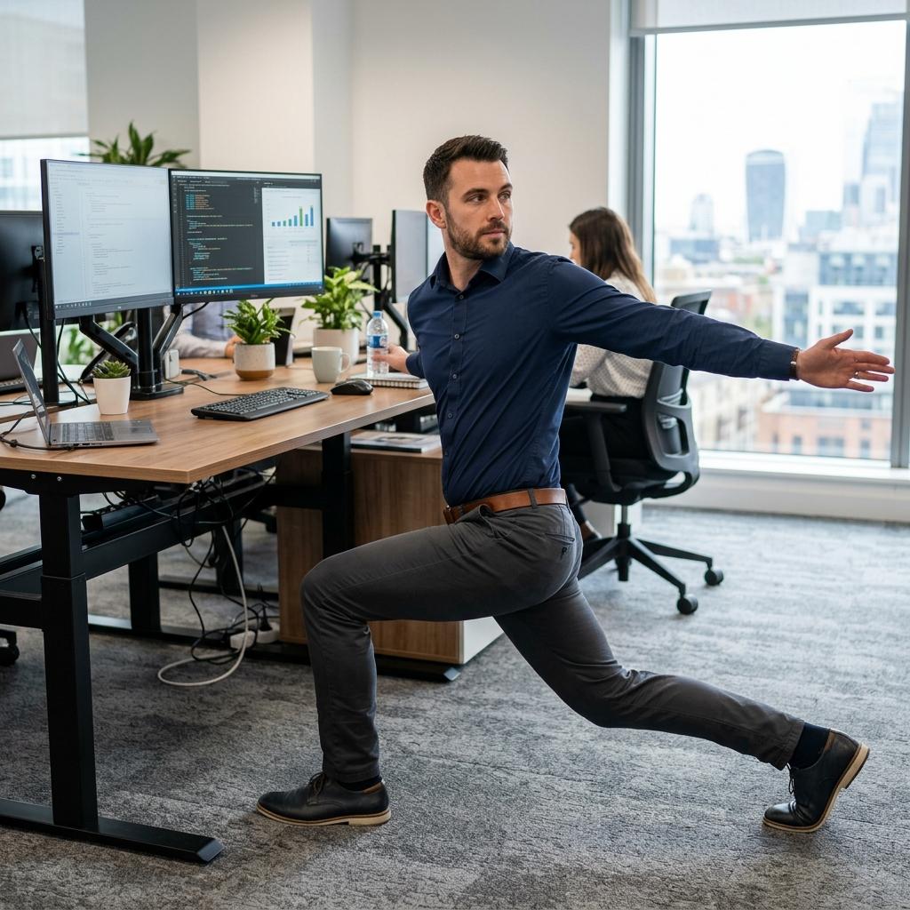 Eight hours seated: a decompression protocol for four areas