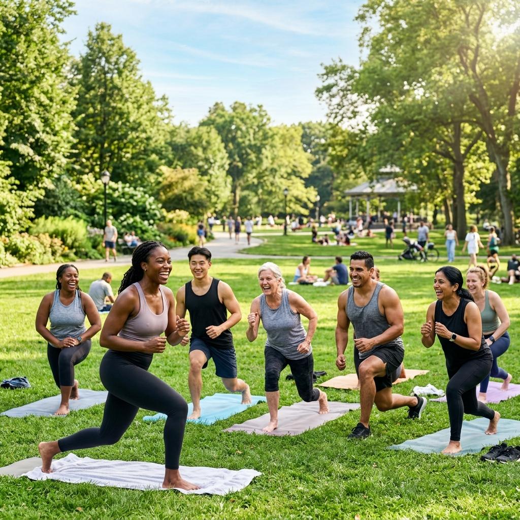Outdoors and with company: the context that decides whether you keep training