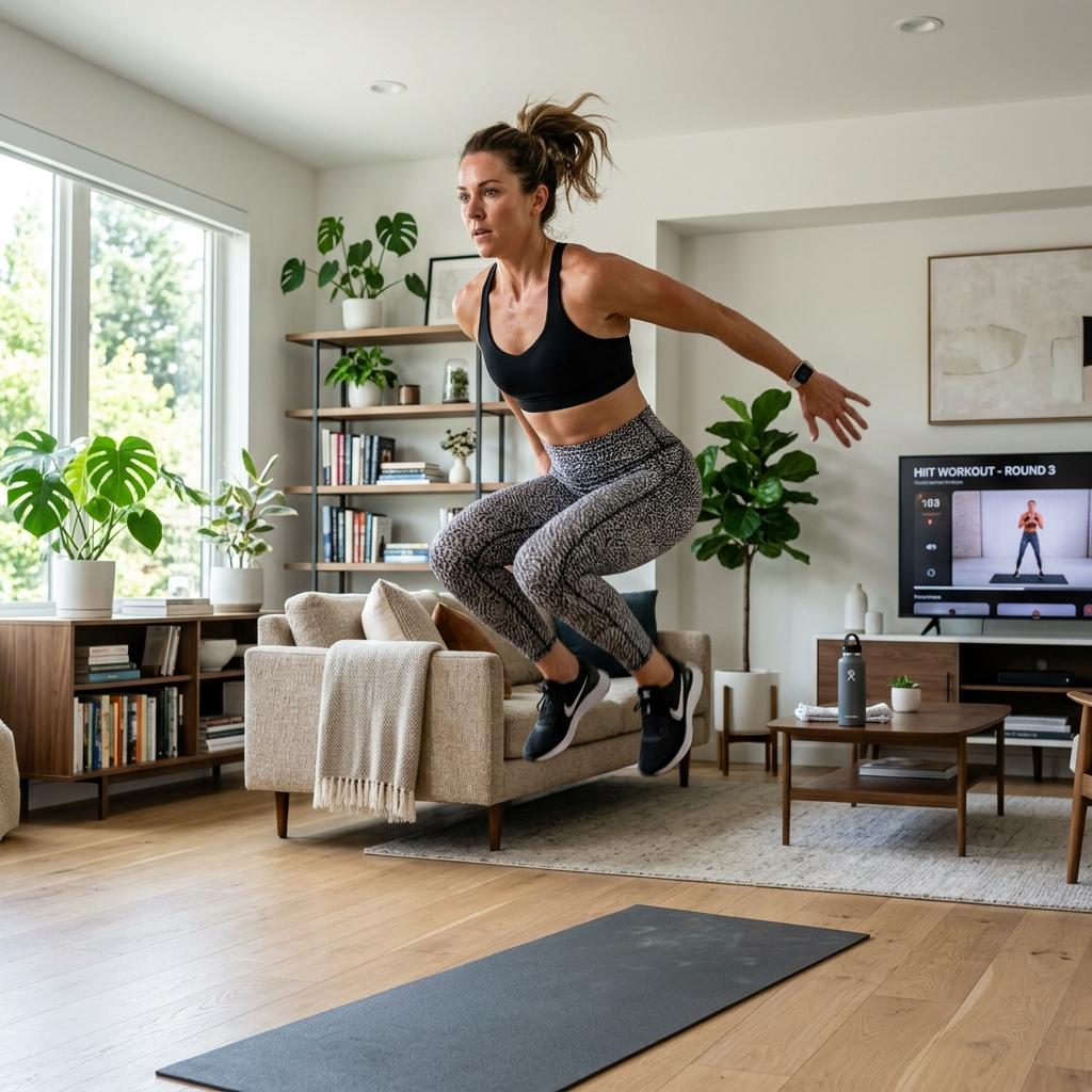 HIIT at home: what fifteen minutes actually gets you