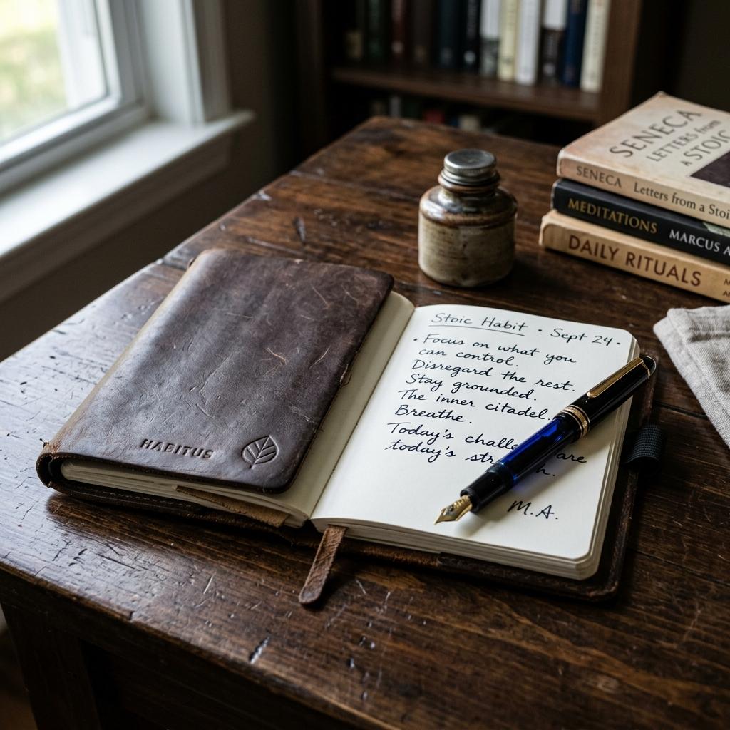 Stoic micro-habits: practical philosophy for modern life