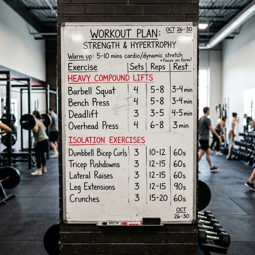 Exercise order within the session