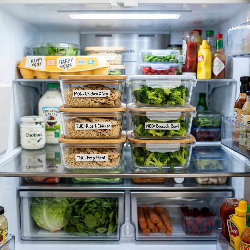 A weekly meal plan for optimal energy and performance