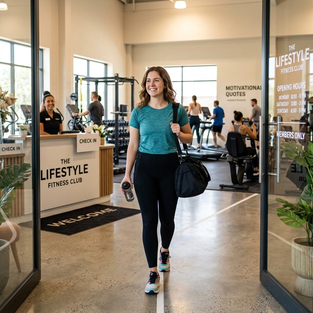 The embarrassment of your first day at the gym
