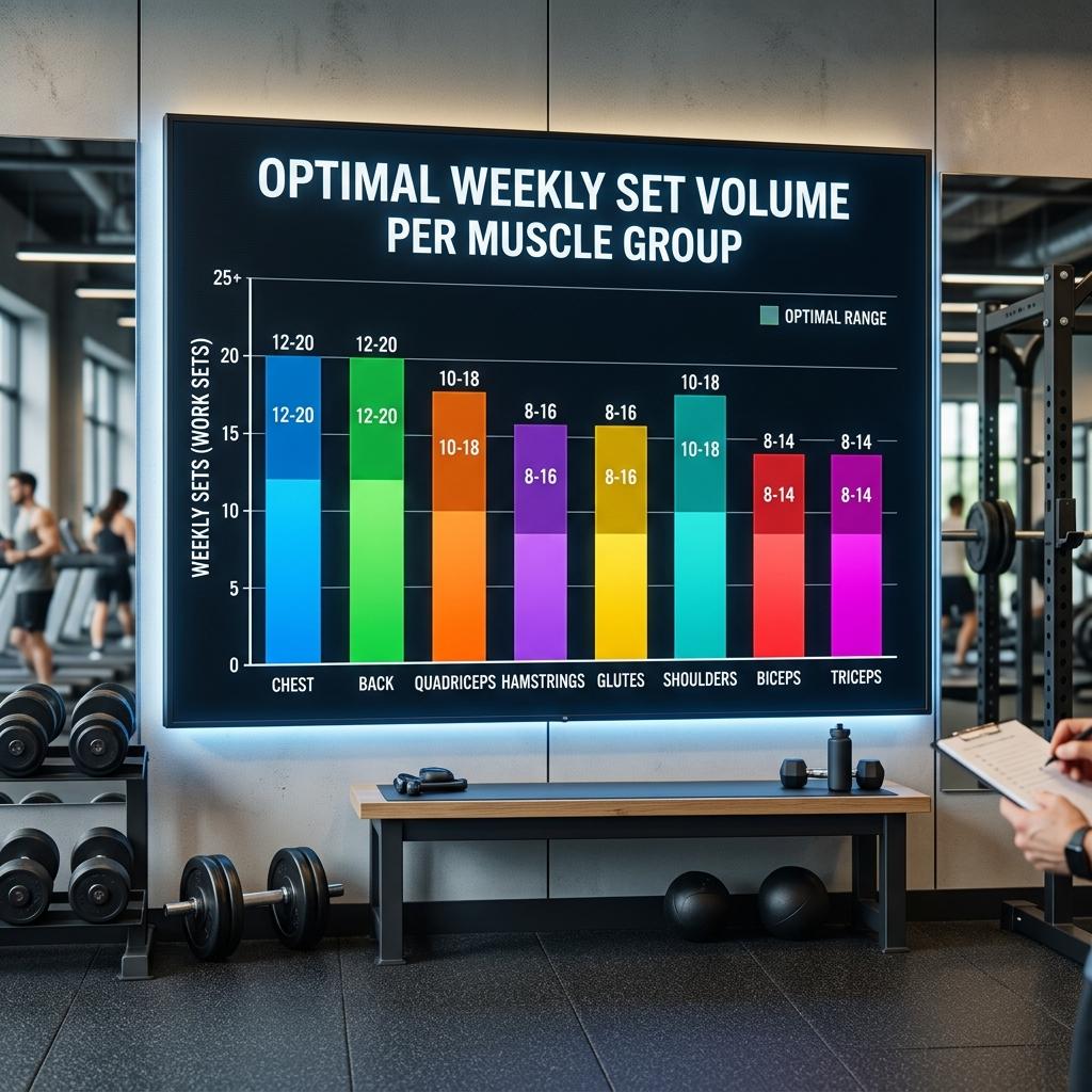 Volume: how many sets per muscle per week